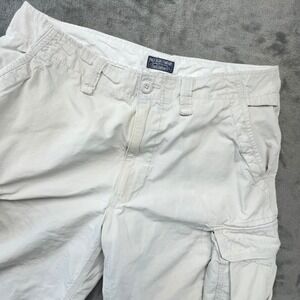 Polo‎ Jeans Company Ralph Lauren Mens Cargo Shorts Size 36 Beige